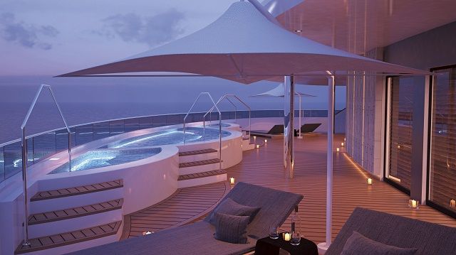 Crucero de super lujo